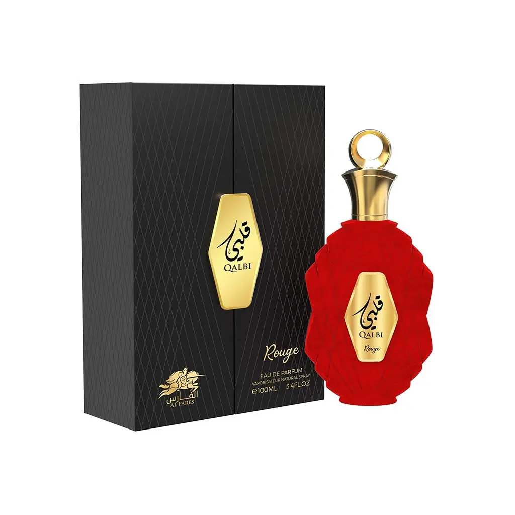 Qalbi Rouge Eau de Parfum for Women 100ml | Citrus, White Musk, Oud & Jasmine