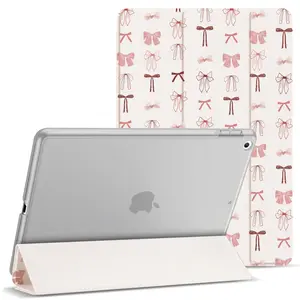 Casing Bee Bow Collection Tablet Case Slim Lightweight Tablet Cover for Air 6 5 4 Pro 4 3 2 1 iPad 11 10 9 8 7  Mini 7 6 Magnetic Protection with Pencil Holder
