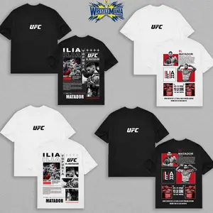 ILIA TOPURIA TEE, El Matador UFC, MMA Graphic Tee, UFC MMA Shirt, Gym Wear, Gift for Fighters, Sports Apparel