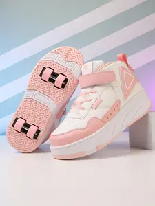 Spring/autumn Walking Shoes, Shoes With Wheels, Roller Skate Shoes, Upgraded Four-Wheel Stability, Detachable Wheels, Outdoor Roller Skating, Anti-Slip Wear-Resistant Sole