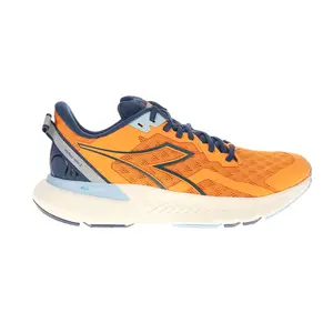 diadora Mens Mythos Blushield Volo 3 Running Sneakers Shoes - Blue, Orange