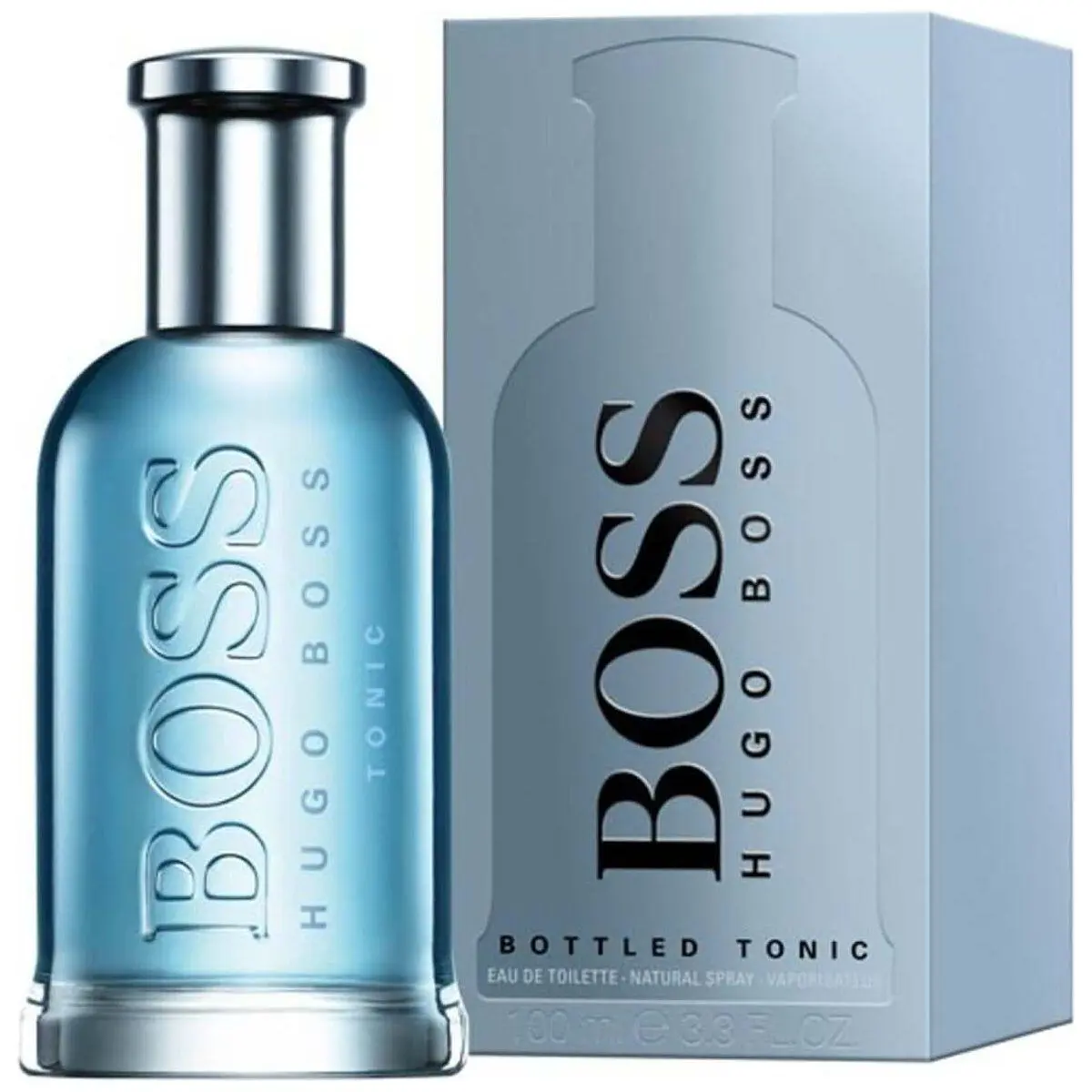 HUGO BOSS Boss Bottle Tonic Men's Citrus-Woody EDT Cologne - Zesty Fragrance, Clean Fragrance, Woody Scent, 3.4 oz, New in Box, Clean Men's Fragrance