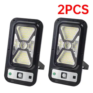 Solar Outdoor Wall Light with Motion Sensor & Adjustable Angle, 180° Rotation, No Wiring Needed