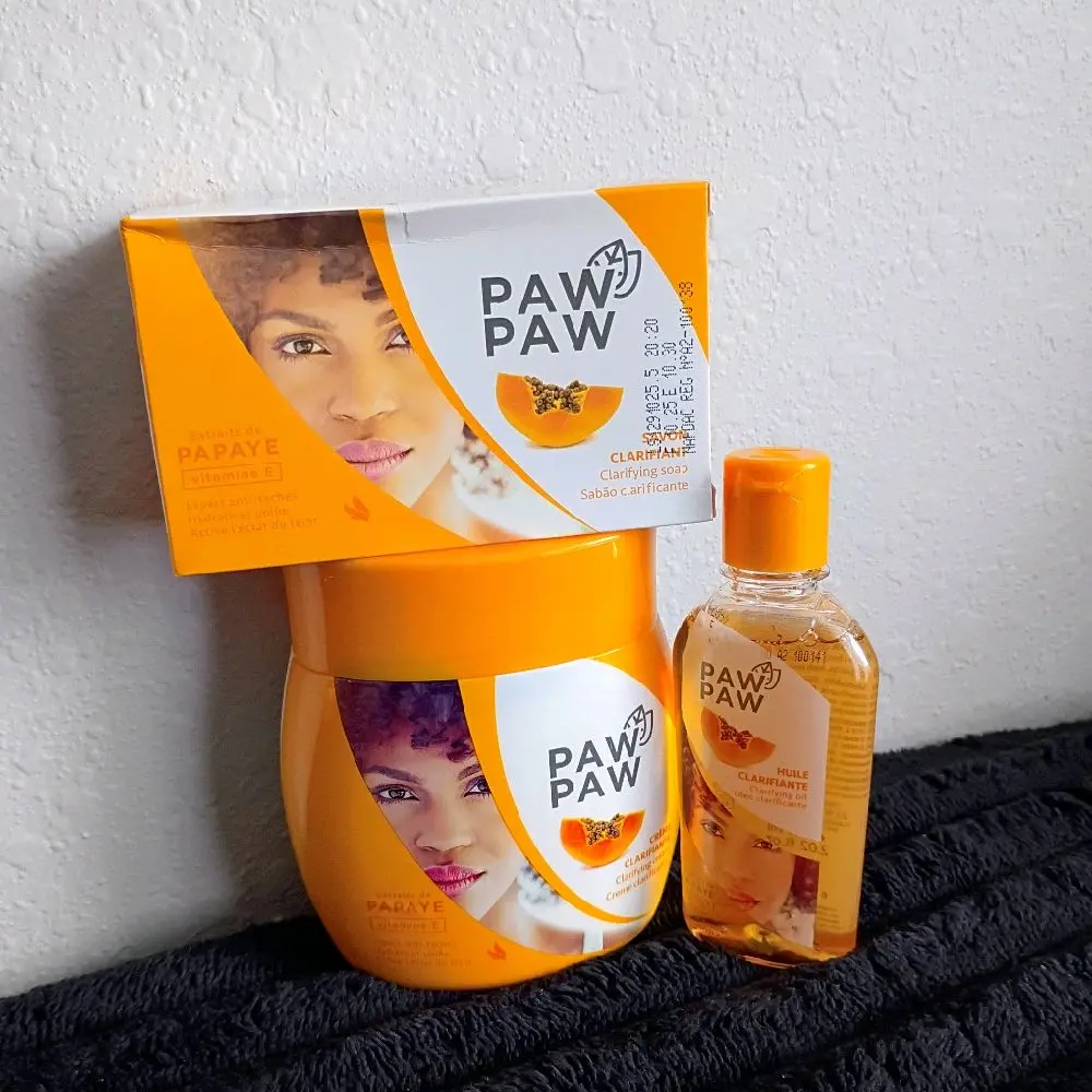 Natural Papaya Skincare Set - Hydrating, Smooth Skin Repair Daily Care Kit for Adults, All Skin Types