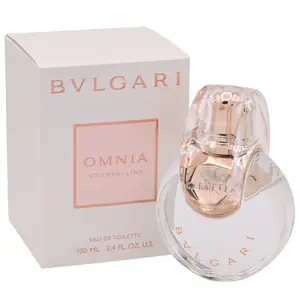 Bvlgari Omnia Crystalline Women's Eau de Toilette (EDT) Spray Form, 3.4 fl oz Nashi Pear Fragrance, New in Box