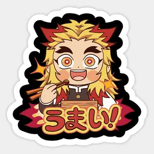 Rengoku Umai Sticker Rengoku Umai Sticker