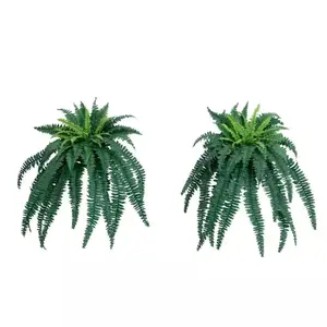 Indoor 35 Boston Fern Artificial Plant (Set of 2) Nearly Natural