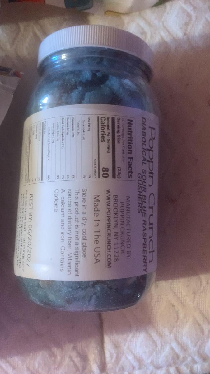 Item: 16 oz, Blue Raspberry