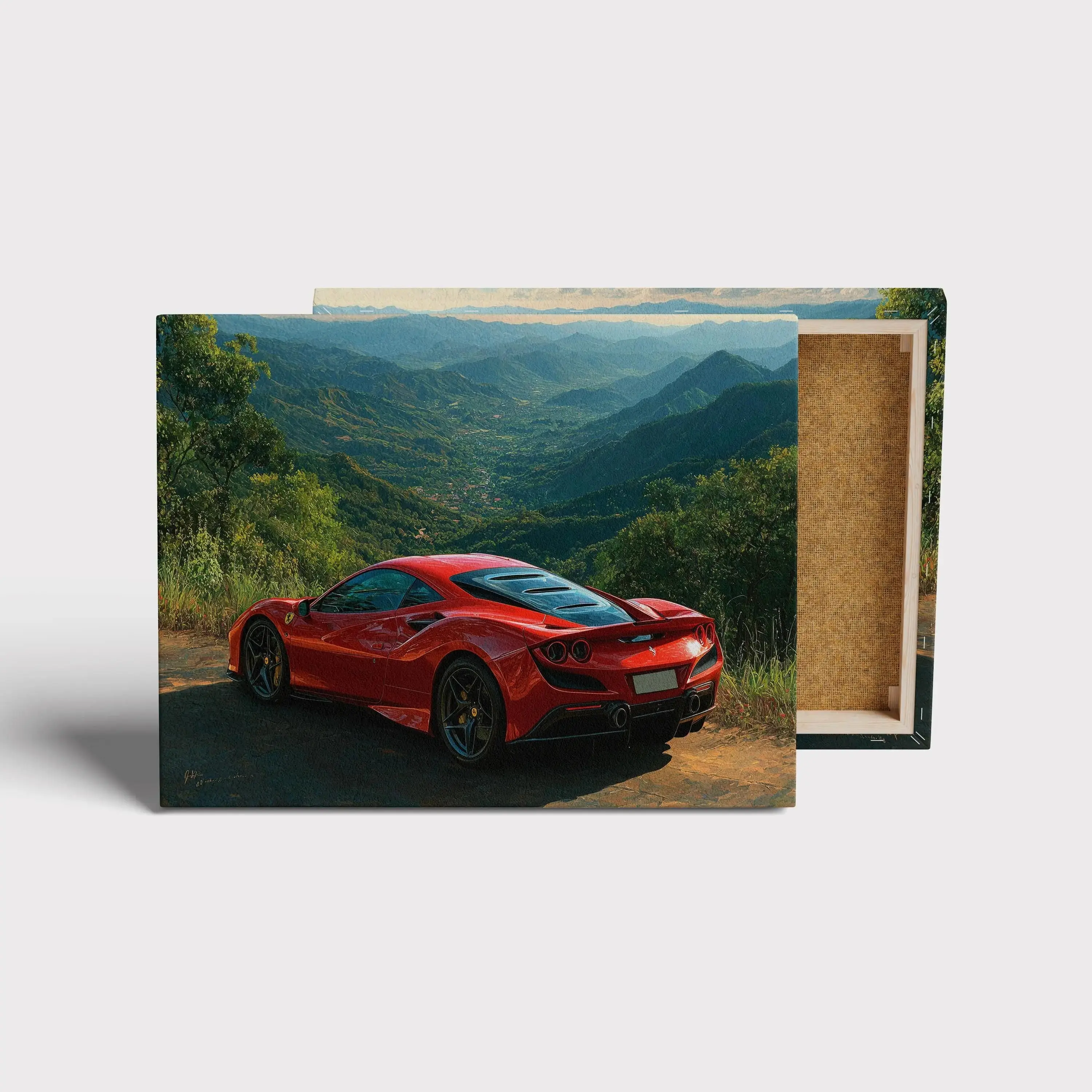 Scarlet Odyssey – Car Wall Art