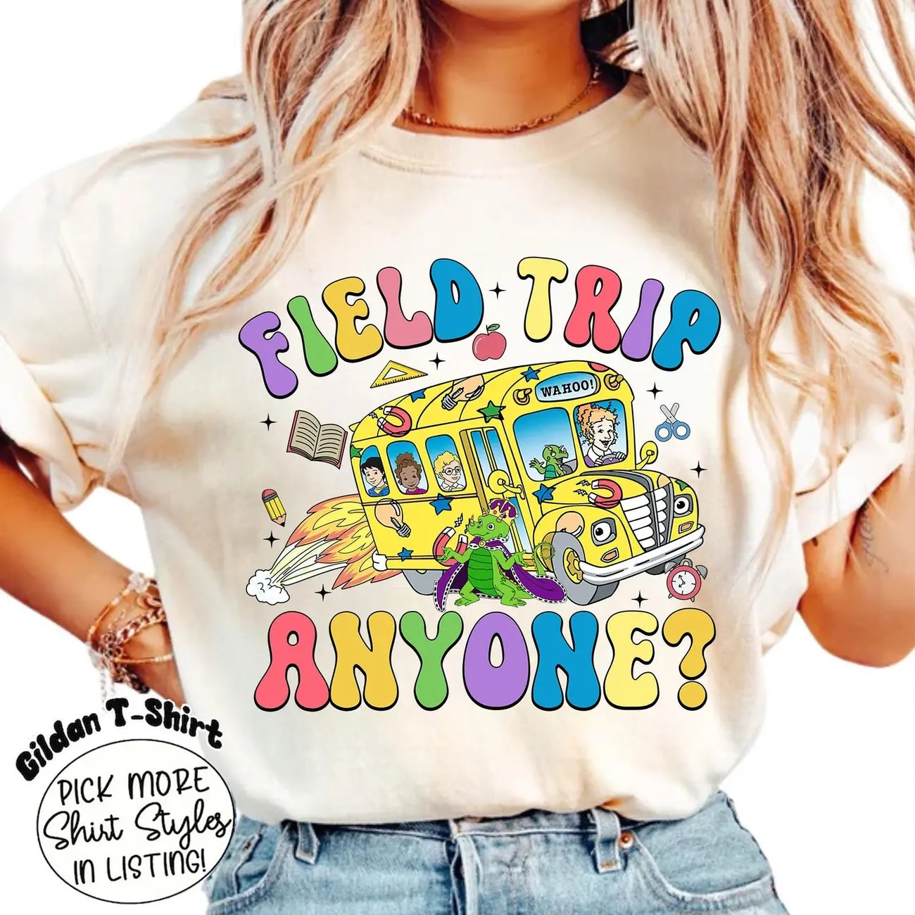 Field Trip Anyone Shirt, School Trips Shirt, Teacher Magic School Bus, Field Day Teacher Shirt, Seatbelts Everyone, Frizzle, Teacher Tee Top