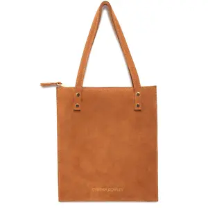 Sleek Suede Tote