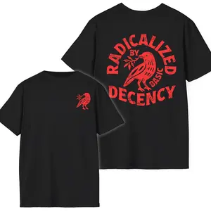 Radicalized By Basic Decency T-shirt, Political Protest Shirt, Feminist Activist Gift, Social Justice
