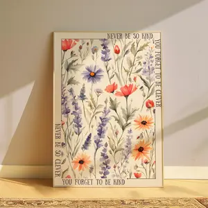 #Swiftiies Marjorie Poster, Marjorie Lyrics, Floral Poster, Never Be So Kind You Forget To Be Clever,, Wall Art