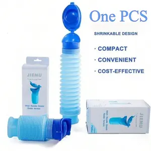 Portable Travel Urinal, Collapsible Urinals for Men and Women, Reusable Kids Potty, Personal Pee Bottle for Outdoor Camping, Camping Supplies