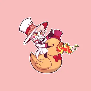 Lucifer Sticker, Hazbin Hotel Sticker, Lucifer Morningstar Sticker, Hazbin, Sticker, Hells Best Dad Sticker, Laptop Sticker