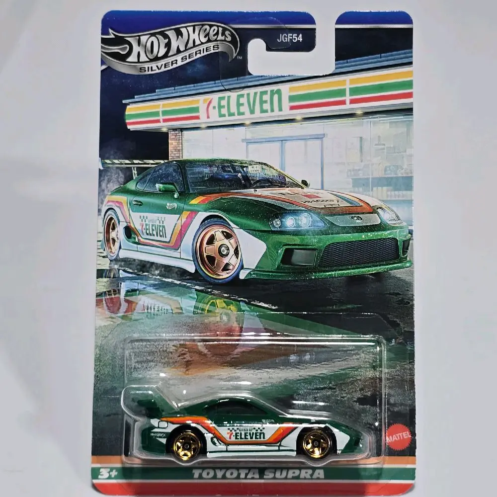 Hot Wheels 7/11 Exclusive Silver Series  - Toyota Supra - 7 Eleven
