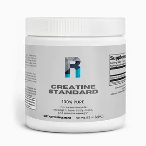 Creatine Standard 100% Pure Monohydrate Supplement for Muscle Strength & Performance 250g