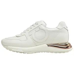 Ferragamo Brooklyn Low-Top Casual Sneakers for Women in White Trending Shoes, House White Official Shoes to Get / Maison Mihara Verifiable, with credentials and supporting global authentication