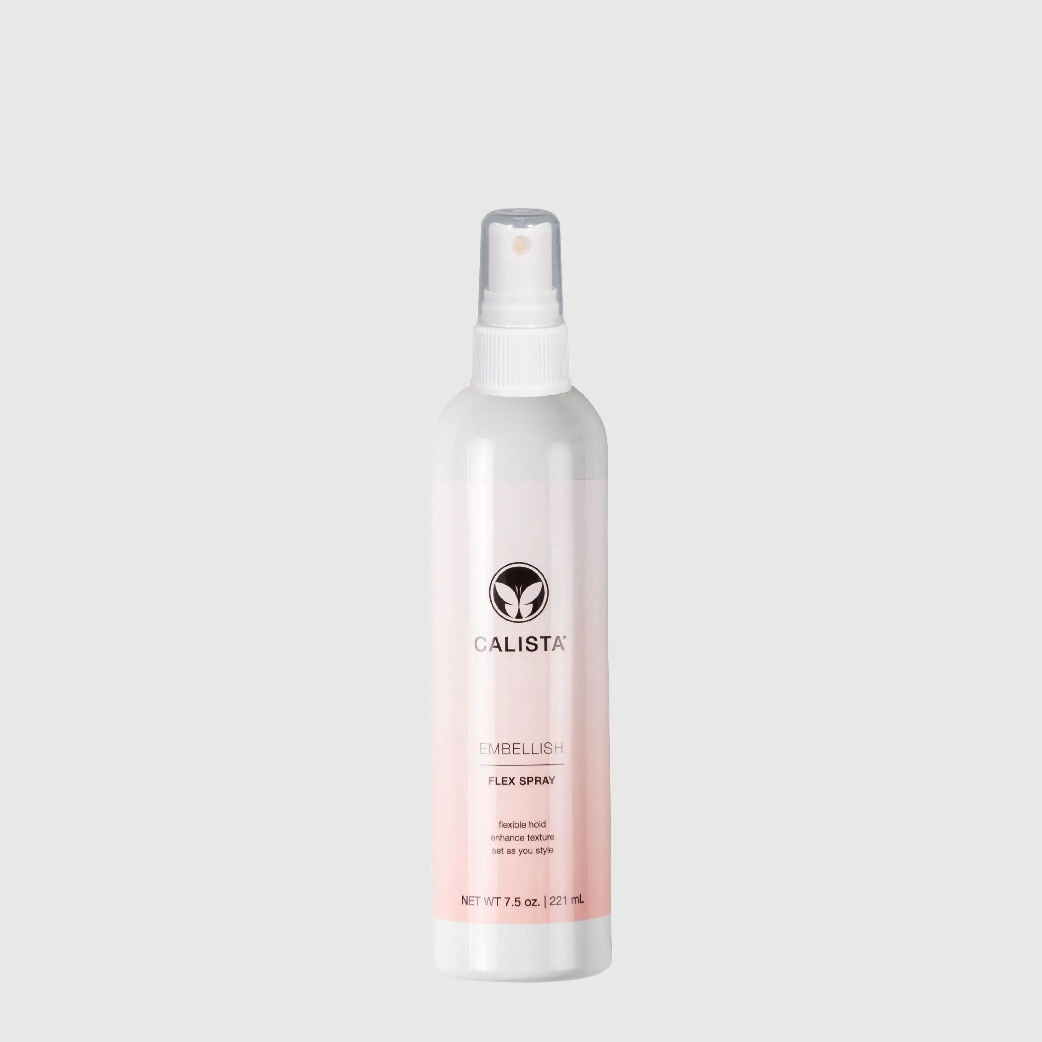 EMBELLISH Flex Hairspray - Non-Aerosol with Lightweight Texture - Flexible Hold
