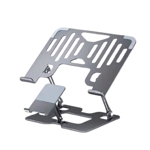 2 In 1 Laptop Holder & Phone Stand
