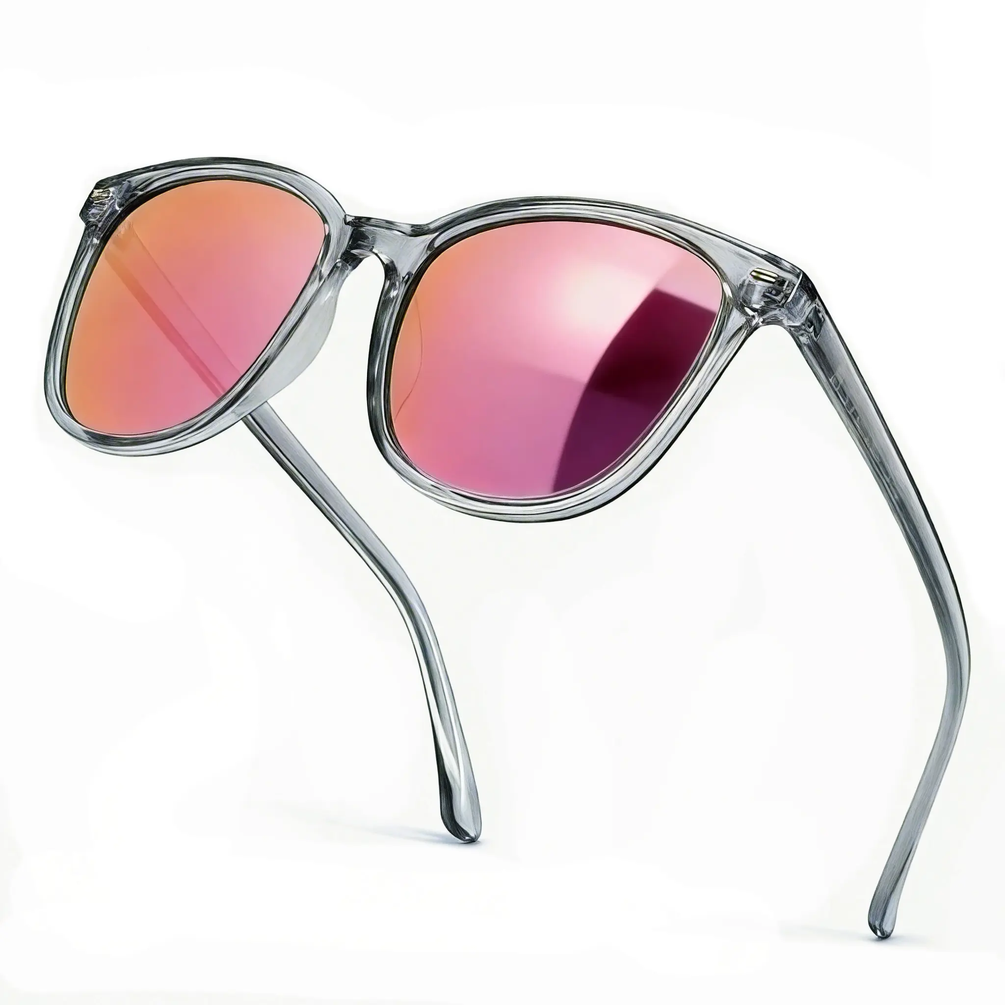 【TRENDY VIBES】MYIAUR Women's Polarized TAC Sunglasses - Full Rim Metal Plated Frame, UV400 Eye Shield, Glarecut Lenses, Polarized Driving Use, 2026 Trendy Style, Casual Daily Elegance, Cool Unique Gifts for Women, Stylish Eyewear Accessories