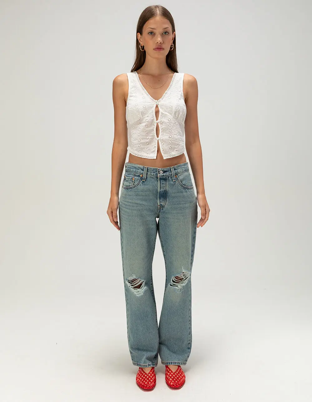 LEVI'S Premium 501 90's Womens Jeans - Plan To Stay LEVI'S Premium 501 90's Womens Jeans - Plan To Stay