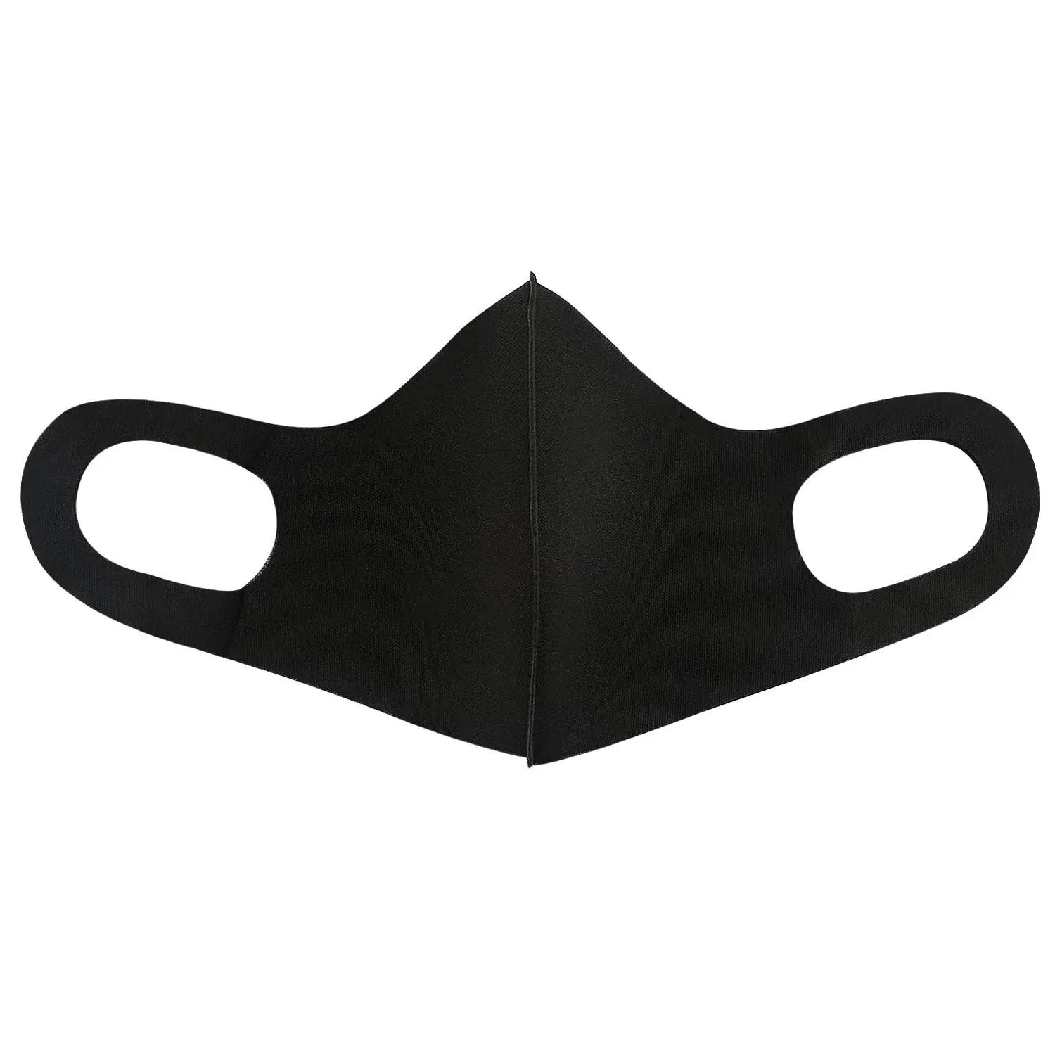 OIDEA Washable Outdoor Sports Face Mask Breathable Reusable Tie-Style Dust Mask for Cycling Hiking Running in Black