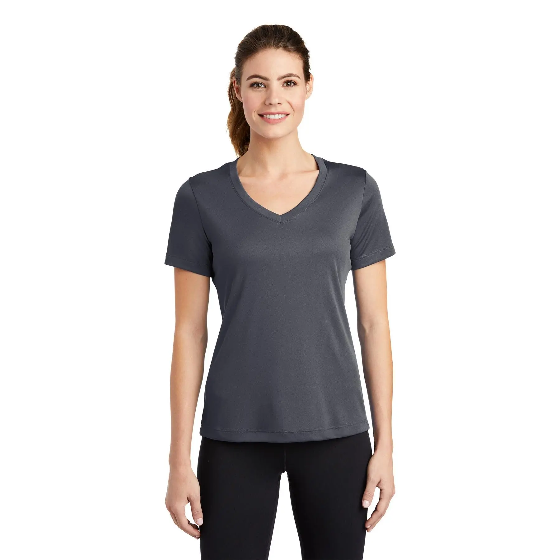 Sport-Tek LST353 Women V Neck Competitor Tee