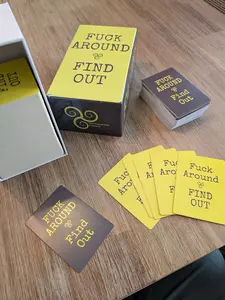 Fuck Around * Find Out / FAFO the Card Game. A Party Game for the rest of us (NSFW)