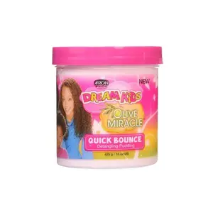 Dream Kids Olive Miracle Quick Bounce Detangling Pudding for Curly Hair, 15 oz (Haircare Styling Product)