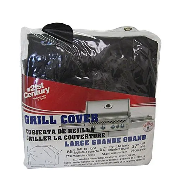Heavy Duty Vinyl Grill Cover - 68 x 21 x 37 in.