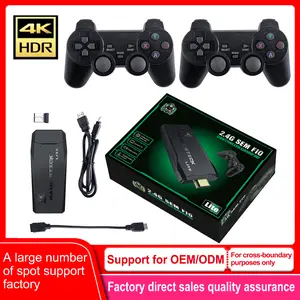 Wireless Game Console  20,000+ Games, Hdmi Output, and 2.4GHz Wireless Controller, Plug and  Play Video Games for Tv (64 GB)