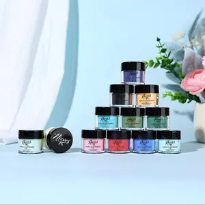 Nieves 12-Color Acrylic & Dip Powder Set - 2-in-1 Formula for Salon-Quality Results at Home, Includes 10G Variety of Vibrant Shades for DIY Nail Lovers & Professionals