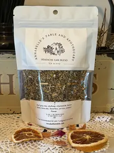 Headache Ease Tea Blend Frequent Migraine Relief Herbal Tea