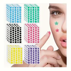 Star Shaped Acne Cover Patch, 960pcs/box Hydrocolloid Acne Cover Sticker, Easy To Use Skin Care Accessories for Women & Men, Scar Tape, Scar Tape Scars, Acne Pimple Patch