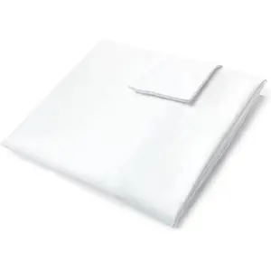 Queen Size(60"x10"x6") Bed Wedge Pillow Cover Only/Headboard Pillow Case/Mattress Wedge Cover(White)