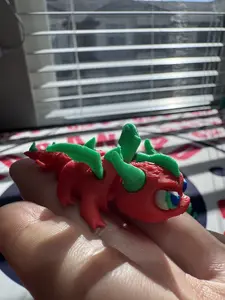 3d printed mini dragon articulated set of 10pcs