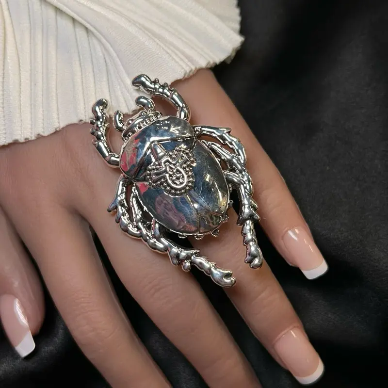 Anillo MAXI escarabajo - 925