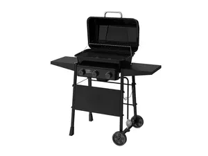 Expert Grill Charcoal Grill, 24 Inch Heavy Duty Charcoal Grill with Wheels, Black