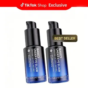 2 PCS BASED Under Eye Elixir | Brightens, De-Puffs & Revitalizes Under Eyes | Simple, Effective, BASED, Eye Treatments