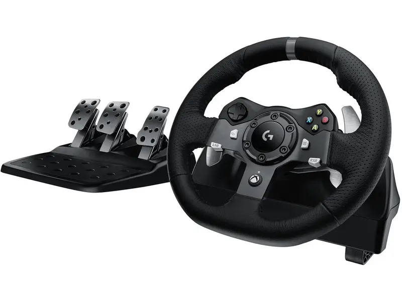 Logitech G920 Driving Force Racing Wheel for Xbox Series X|S, Xbox One and PC Wired Game Controller Console