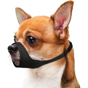 Short Snout Dog Muzzle for Small Medium Large Dog, Soft Muzzle for Chihuahua Shih Tzu American Bulldog for Grooming, Sturdy Oxford Mouth Guard Anti Biting Chewing