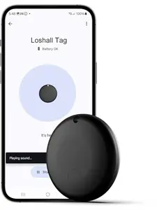 4 Pack Air Tag for Android Air Tags- Android（NOT for iOS） Bluetooth Tracker for Android Smart Tracking Tag for Google Find Hub Device App. Finder for Suitcase, Backpack, Purse,Keys, Luggage,etc