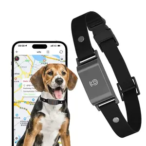 KOATLIFE GPS Dog Collar - Wireless Pet Safety Smart Tracker SIM INCLUDED- Real-Time Unlimited Range Location Tracking - Waterproof IP67 Durable Design - Secure Geo-Fencing & Activity Monitor for All Dog Breeds