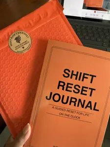 Shift Reset Journal - A Guided Reset for Life on the Clock 6x9 Softcover 184 Pages with 5 Daily Prompts & Motivational Quotes for Healthcare Workers