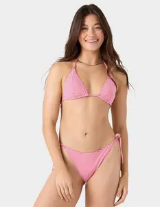 ROXY  Womens Good Vibes Tie Side Cheeky Bikini Bottoms