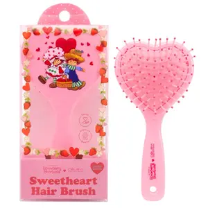 CELAVI Strawberry Shortcake VDay 1PC Hair Brush - Soft and Gentle Brushing Experience