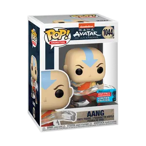 Funko Pop! Avatar: The Last Airbender - Aang #1044 (2021 Fall Convention) Exclusive (Sticker may vary) Collectible Pop Vinyl Figure