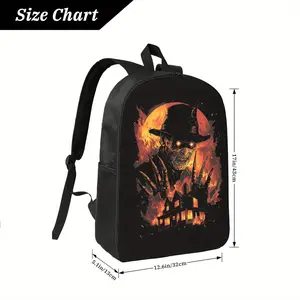 A Spacious And Stylish Backpack Designed for Comic Animation Enthusiasts, Featuring a Large Main Compartment Suitable for Books, Tablets, Or Travel Necessities. It'S Foldable And Lightweight, Making It Highly Functional.