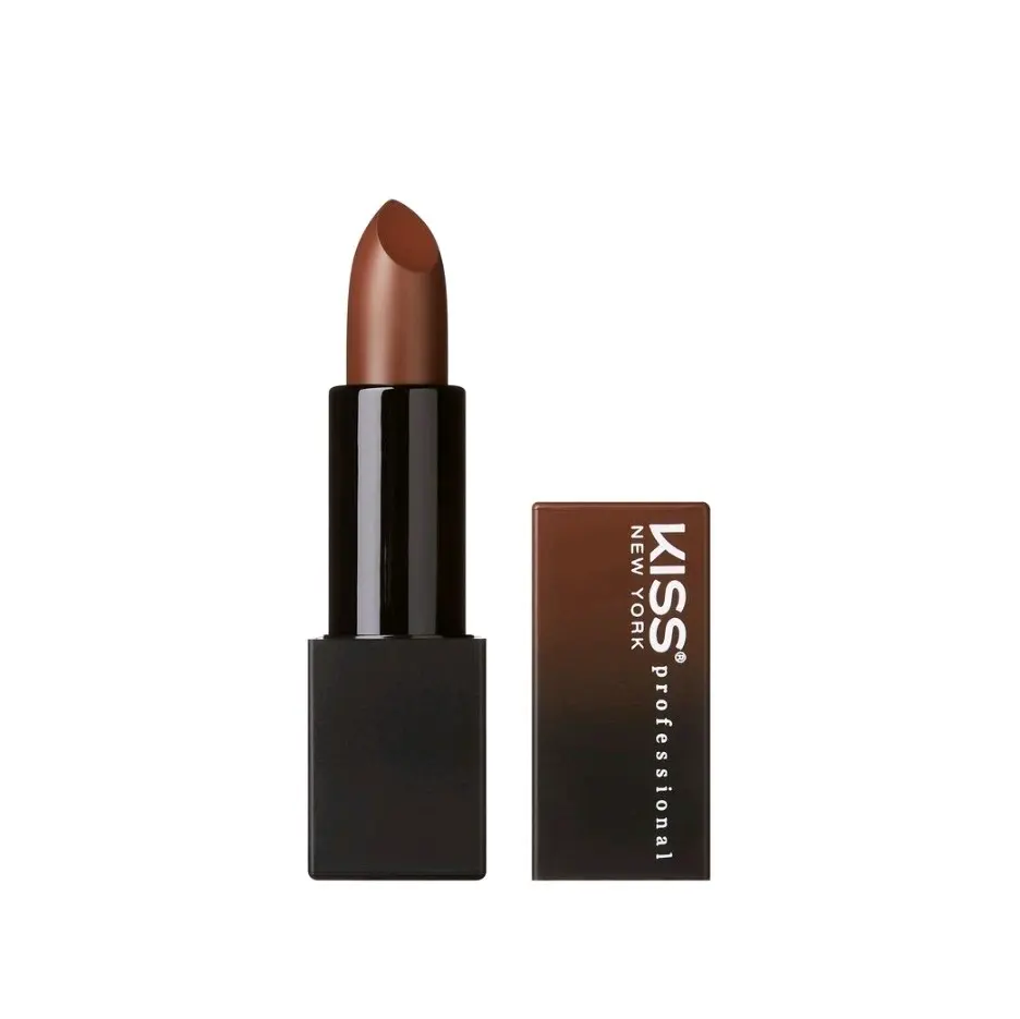Kiss New York Satin Lipstick Chestnut